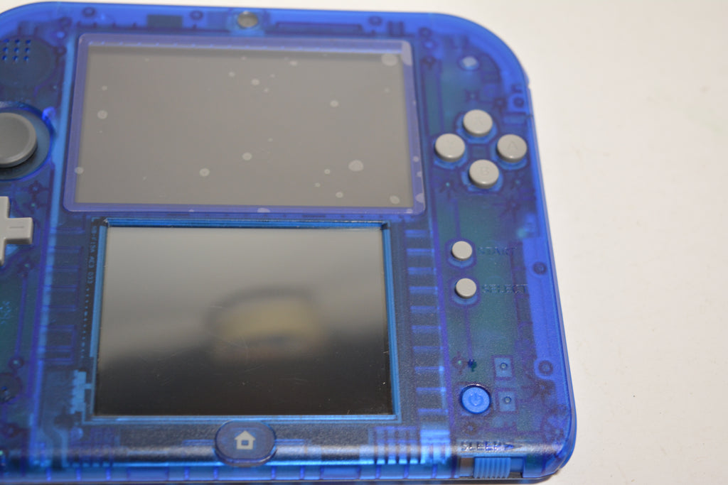 Nintendo 2DS Transparent Blue - Pokemon Alpha Sapphire Edition